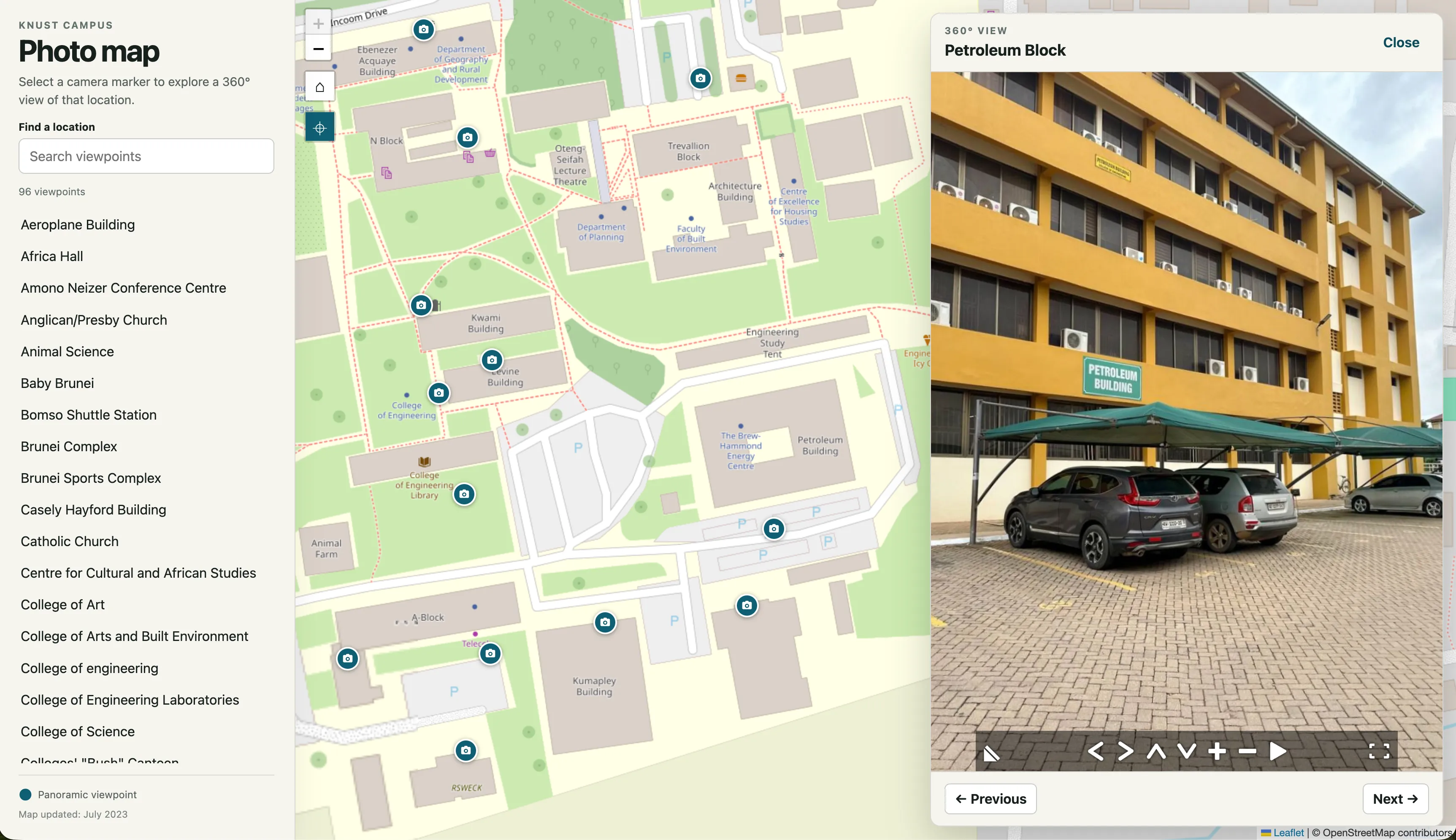 Panorama Photo Map preview